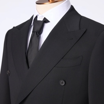 Blue Single-Breasted Suit