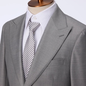 Classic Grey Single Breasted Suit